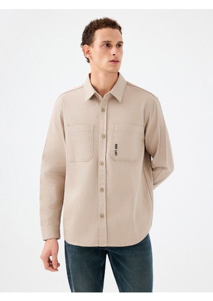 Relax Fit Erkek Gömlek U.kol
