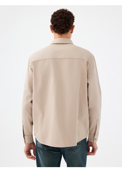 Relax Fit Erkek Gömlek U.kol