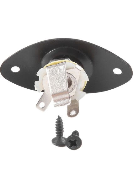 Oval Girintili Gitar Jakı Plakası30 Bk Oval Girintili Gitar Jakı Plakası ve Soket Siyah Yüksek Kalite, 1 Paket (Yurt Dışından) fiyatları