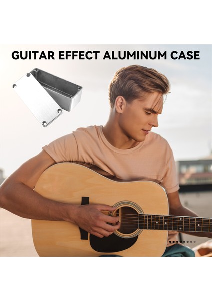 1 Adet Alüminyum Stomp Kutusu Efektleri Gitar Için 1590A Tarzı Pedal Muhafazası (Yurt Dışından) indirimleri