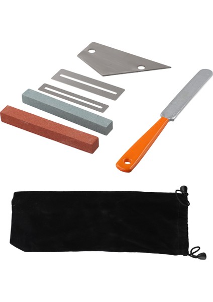 Gitar Luthier Araç Kiti 1 Adet Gitar Fret Luthier Dosyasını Taçlandıran Luthier Dosyası, 1 Pcs Paslanmaz Çelik Fret Rocker, 2 Pcs Klavye Koruma Koruyucu ve Gitar Için 2 Taşlama Taşı (Yurt Dışından) modelleri