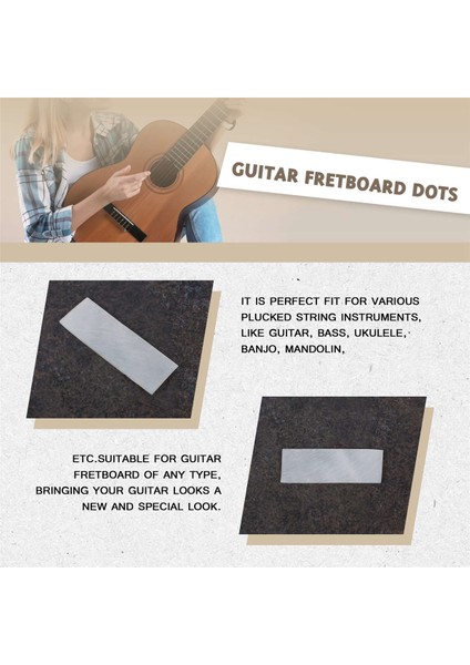 10PCS Kakma Malzeme Beyaz Inci Kabuk Boş Boşluklar Sac Dikdörtgen Malzeme Gitar Için Malzeme (Yurt Dışından) indirimleri