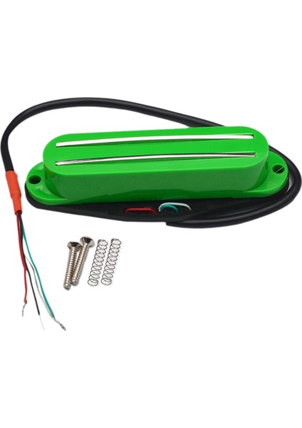 Elektro Gitar Manyetikleri, Altı Telli Elektro Gitar Humbuckers ve Çift Raylı Bıçak Manyetikleri, Yeşil Için Uygun (Yurt Dışından)