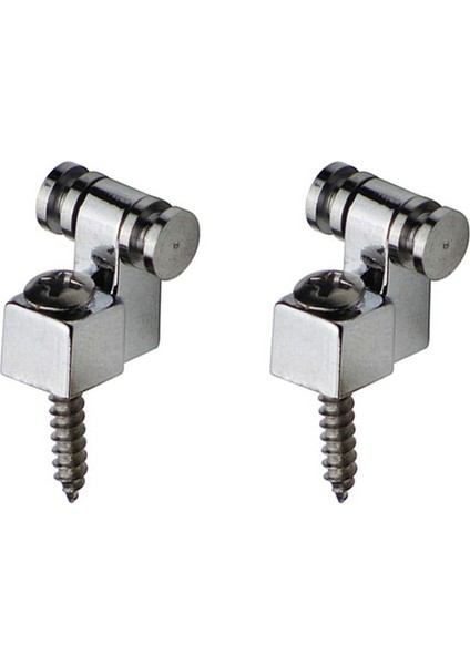 Elektro Gitar Topu Yatak Dizesi Toka Gitar Yuvarlanma Ağacı Tutucu Dize Kilit Silin Kılavuzu Gümüş (Yurt Dışından)