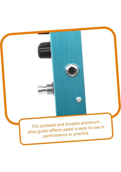 Irin Electric Gitar Efektör Bas Yedek Aksesuarlar Analog Gecikme Gitar Efekt Gitar Parçaları Bas Gitar, Mor (Yurt Dışından) fırsatları