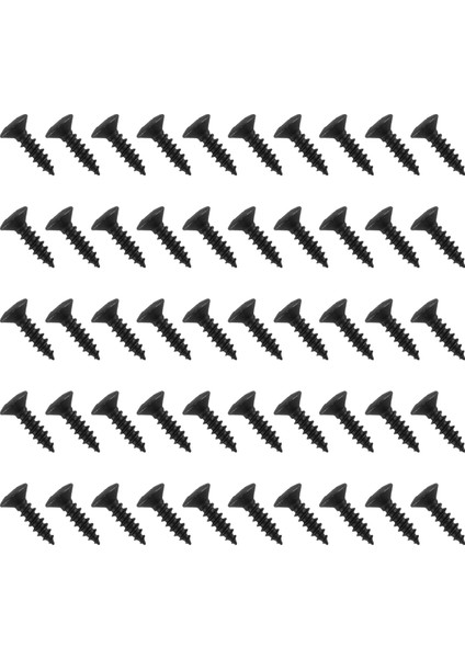 50PCS Pickguard Vidaları Fender Strat Style Gitar (Siyah) Için 3mm (Yurt Dışından) modelleri