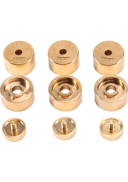 9 Adet Trompet Valf Parmak Düğmeleri Valf Kapağı Vidalı Trompet Onarım Aksesuarları (Yurt Dışından) fiyatları