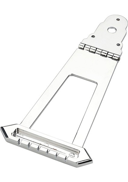 Gitar Aksesuarları Için Ayarlanabilir Yüksekliğe Sahip Yuvarlak Gümüş Caz Gitar Köprüsü (Yurt Dışından) fırsatları