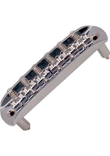 Mustang Jaguar Jazzmaster Gitar Aksesuarları Için Ayarlanabilir Namlu Saddles ile Gitar Eyer Köprü Çinko Alaşımı, Gümüş (Yurt Dışından) indirimleri