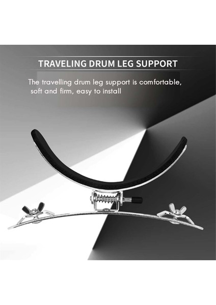 Davul Bacak Tutucu Metal Seyahat Davul Bacak Desteği Kalınlaştırılmış Sünger Dekompresyon Davul Rafı Mart Ayları Için Trampet Davul (Yurt Dışından) fırsatları