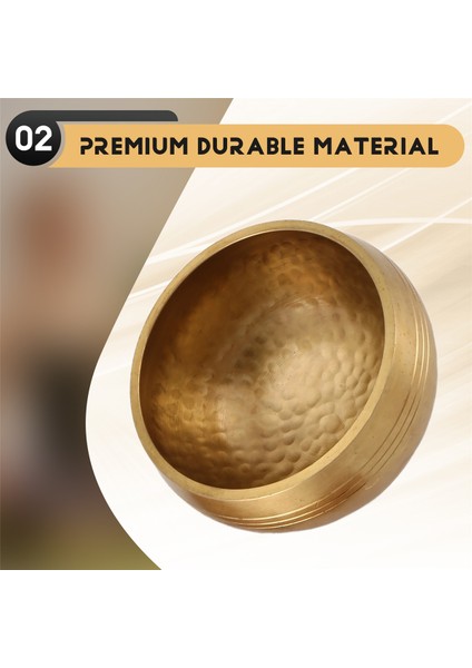 Bronz Meditasyon Kasesi Tibet Şarkı Şarkısı Seti Meditasyon Ses Kasesi Şifa ve Farkındalık Için El Işi (Yurt Dışından) indirimleri