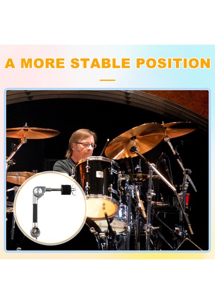 Davul Kelepçesi Montaj Zil Hızlı Kilit Kelepçesi Zil Eki Perküsyon Müzik Aleti (Yurt Dışından) indirimleri