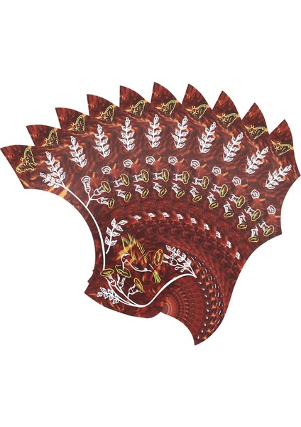 Akustik Gitar Çizik Tabak Baskılı Evrensel Halk Gitar Pickguard Anti-Çizik Plaka Koyu Kırmızı (Yurt Dışından) fiyatları