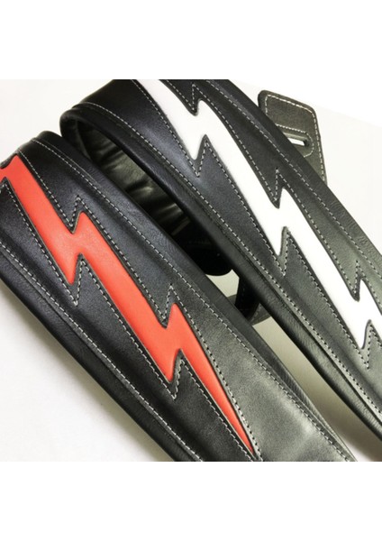 Deri Gitar Kayışı Benzersiz Konforlu Akustik Elektrik Bas Kayış Gitar Aksesuarları, Beyaz (Yurt Dışından) fiyatları