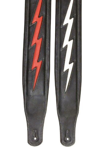 Deri Gitar Kayışı Benzersiz Konforlu Akustik Elektrik Bas Kayış Gitar Aksesuarları, Beyaz (Yurt Dışından) fırsatları