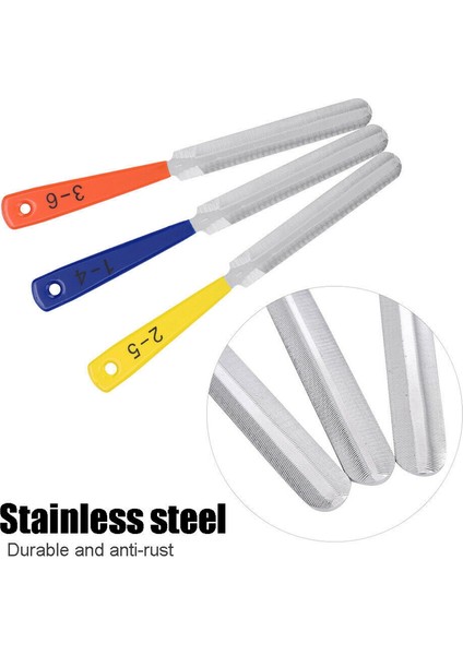 Bas Mandoline Banjo Için Gitar Şeklinde Köprü Pimi Çeken Çelik Fret Somun Dosyası Ana Zinciri Ukulele Luthier Aracı (Yurt Dışından) fırsatları