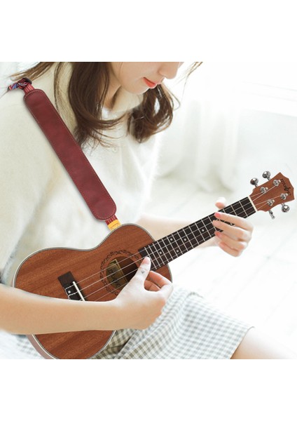 Longteam Ukulele Yumruk Kayışı Eğimli Alçak Tırnak Ukulele Kayış Omuz Askısı Piyano (Sarı Etnik Stil) (Yurt Dışından) fiyatları