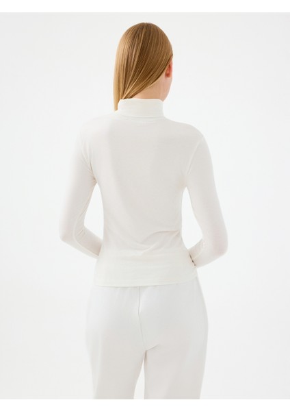 Slim Fit Kadın Bluz U.kol