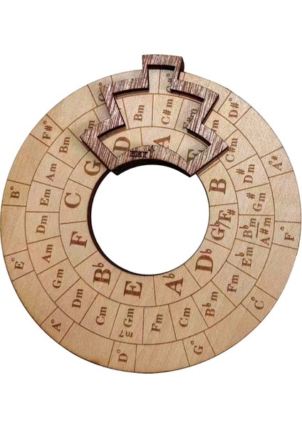 Ahşap Melodi Aracı Müzik Enstrümanı Ahşap Melodi Üreticisi Beşinci Tekerlek, Daire Ahşap Tekerlek ve Müzikal (Yurt Dışından)