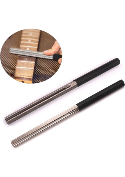 Gitar Fret Taçlandırma Dosya Aracı Dar/orta/geniş 3 Kenarlı Gitar Onarımı ve Luthier Araçları (Yurt Dışından) indirimleri