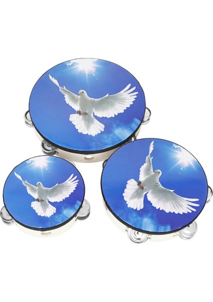 6 8 10 Inç El Çanları Davul Seti Çocukları Perküsyon Enstrümanı Dans Palmiye Davul Kiti (Yurt Dışından)