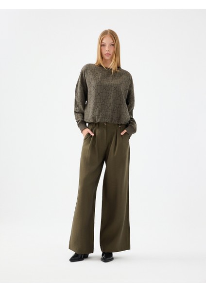 Crop Kadın Sweatshirt