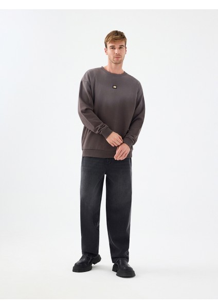 Loose Fit Erkek Sweatshirt