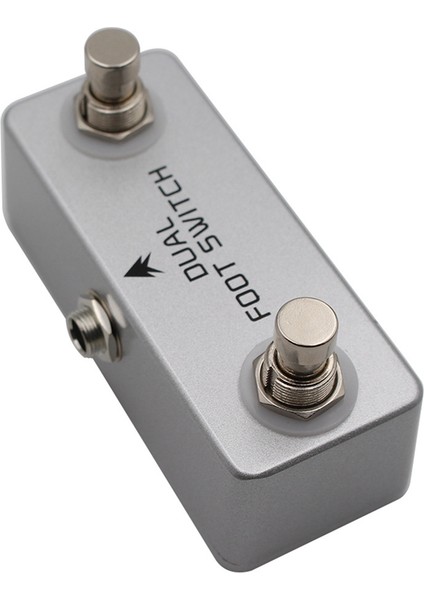 Mosky Çift Ayak Anahtarı Gitar Pedal Çift Ayak Çıkar Gitar Etkisi Pedal Kilitlenebilir Ses Kanal Seçici Selek Switch Gitar Accessorie (Yurt Dışından)
