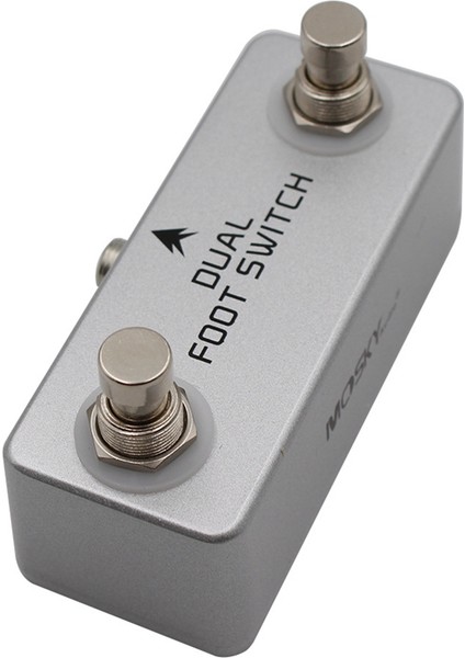 Mosky Çift Ayak Anahtarı Gitar Pedal Çift Ayak Çıkar Gitar Etkisi Pedal Kilitlenebilir Ses Kanal Seçici Selek Switch Gitar Accessorie (Yurt Dışından) fırsatları