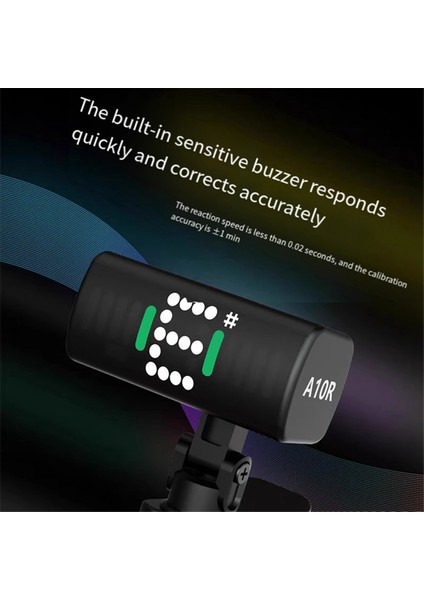 Gitar Tuner Üzerinde Swiff Klipsli Gitar Kemanı ve Dizilmiş Enstrümanlar Için Tuner Professional&#39;da Çok Fonksiyonlu Klipli Klip (Yurt Dışından) modelleri