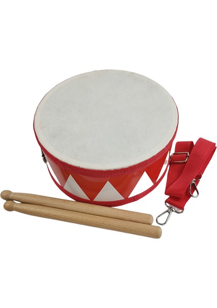 Davul Trampet Çocukları Perküsyon Oyuncakları Çocuk Enstrüman Çocukları El Ahşap 8 Inç Ritim Alet Seti (Yurt Dışından) fırsatları