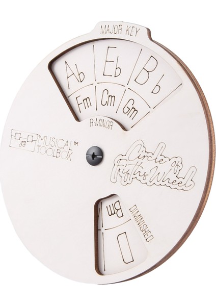 Ahşap Melodi Aracı, Müzisyenler Için Beşinci Çember, Akor Kombinasyonlarını Kolayca Bulmak Için. (Beyaz) (Yurt Dışından) modelleri