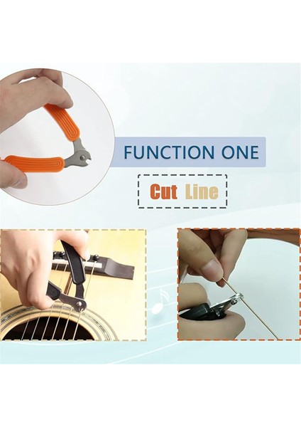 Gitarın String Cutter ve Sinder Aracı, Akustik Gitar Köprüsü Pin Çekici Çekme, 3&#39;ü 1 Arada Gitar Dizesi Değiştirme Aracı (Yurt Dışından) fiyatları