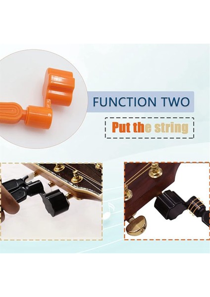 Gitarın String Cutter ve Sinder Aracı, Akustik Gitar Köprüsü Pin Çekici Çekme, 3&#39;ü 1 Arada Gitar Dizesi Değiştirme Aracı (Yurt Dışından) fırsatları