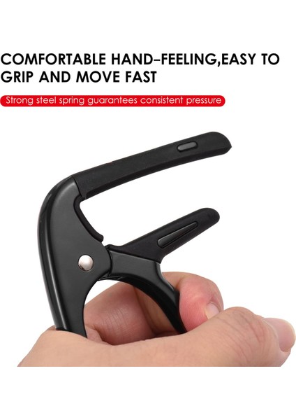 Akustik Gitar Capo Profesyonel Gitar Tonu Değiştirici Akustik Elektro Gitarlar Için Gitar Seçimi Ukulele Mandolin B (Yurt Dışından) indirimleri