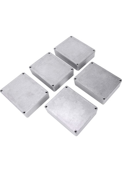 5 Pcs Gitar Efektleri Pedal Alüminyum Stomp Kutusu Dıy Guitar Pedal Kiti 1590BB Için (Yurt Dışından)