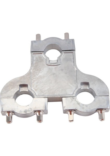 Drum Set Kelepçe Konnektörü Üç Drum Gözleri Kelepçe Üç Delikli Klipsi Perküsyon Alet Parçaları (Yurt Dışından)