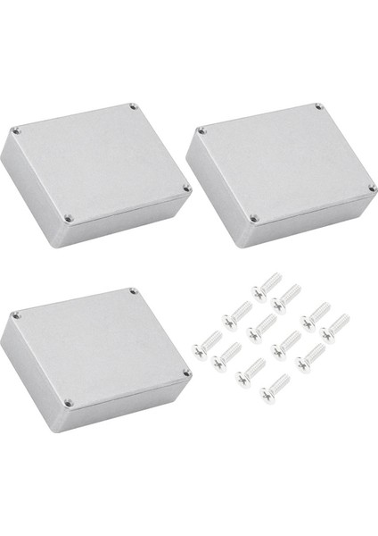 3pcs 1590BB Guitar Pedal Muhafazası Alüminyum Diecast Stomp Kutusu Kılıfı Geçiş Anahtarı Kutusu 120X94.5X34MM (Yurt Dışından)