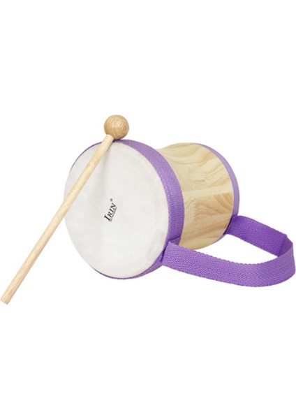 Erken Eğitim ve Çocuk Perküsyonu Için Irin Ahşap Bongo Davul, Ahşap Djembe Davul Seti (Mor) (Yurt Dışından)