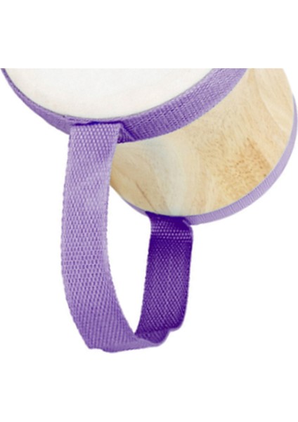 Erken Eğitim ve Çocuk Perküsyonu Için Irin Ahşap Bongo Davul, Ahşap Djembe Davul Seti (Mor) (Yurt Dışından) indirimleri