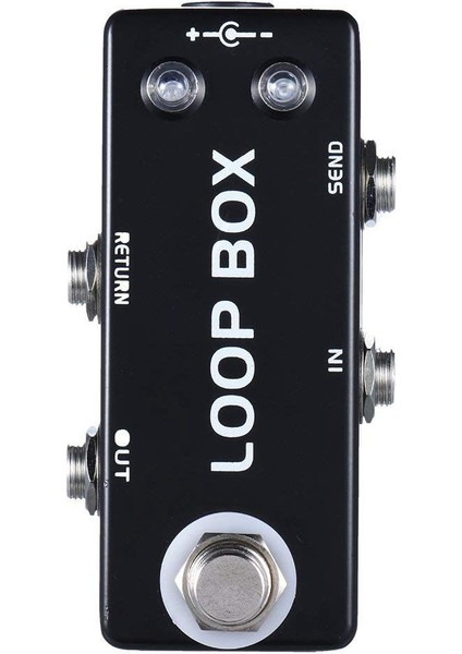 Mosky Mini Gitar Etkisi Pedal Döngüsü Kutusu Anahtarı Kanalı Seçimi Gerçek Baypas (Yurt Dışından)