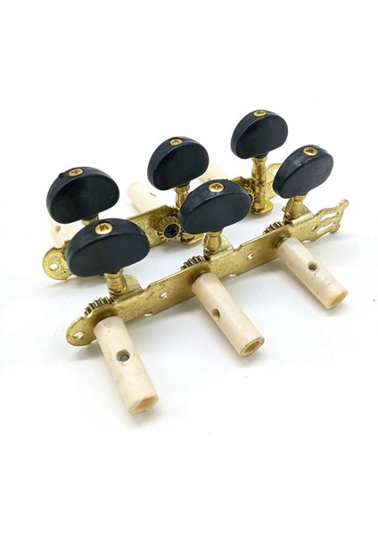 2pcs Klasik Gitar Ayarlanması Pegs Tuş Makine Başlıkları 3L3R Profesyonel Gitar Aksesuarları Gitar Parçaları, Siyah (Yurt Dışından) fiyatları