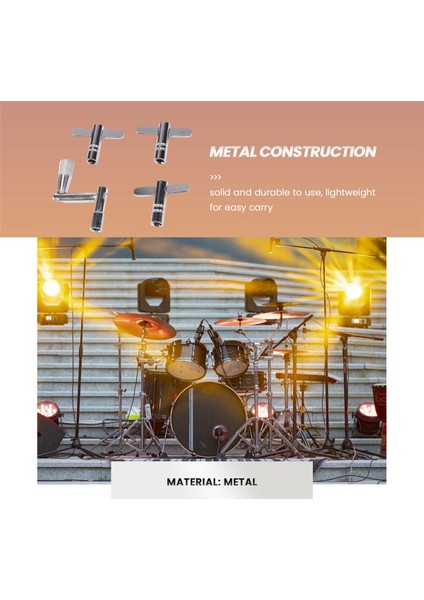 Drum Keys 4 Paket Davul Ayarlama Anahtarı Sürekli Hareket Hızı Anahtar Tuşu Anahtarları Davulcular Için Parçalar (Yurt Dışından) fiyatları