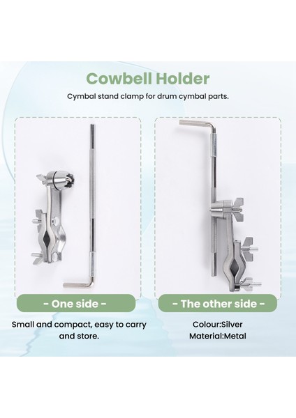 Drum Uzatma Klibi Hızlı Serbest Bırakma Montaj Aksesuarları Evrensel Destek Standı Cowbell Montaj Braketi Davul Kelepçe (Yurt Dışından) fırsatları