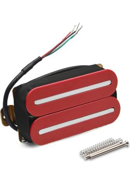Yüksek Çıkışlı Boyun Toplama Çift Sıcak Ray Humbucker Pikaplar Kırmızı (Yurt Dışından)