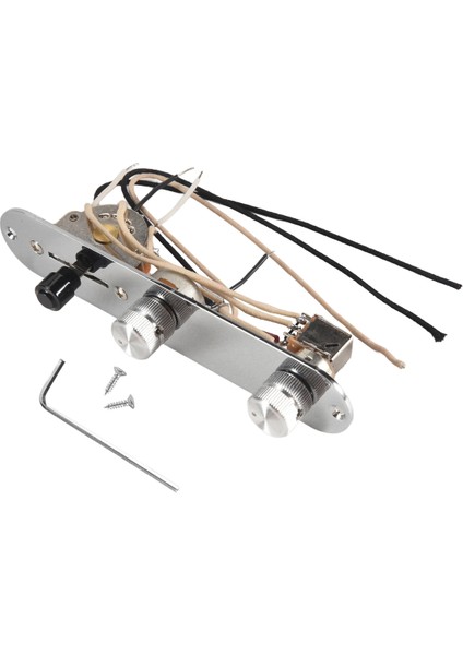 Ön Kablolu Gitar Kontrol Plakası Düzeneği, Yüklü 3 Yollu Bıçak Anahtarı Push Çekme Potansiyometresi Mükemmel Cts Potu Hız Düğmeleri (Yurt Dışından) modelleri