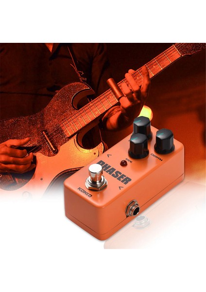 Kokko Elektro Gitar Etkisi Pedal Analog Fazör Etkisi Pedal True Bypass Mini Tek Guitar Pedal Gitar Aksesuarları (Yurt Dışından) modelleri