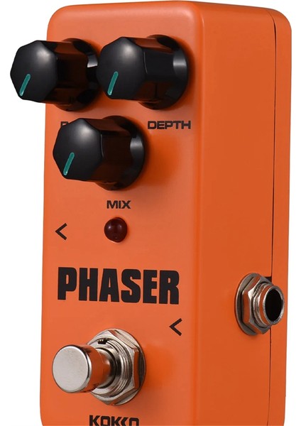 Kokko Elektro Gitar Etkisi Pedal Analog Fazör Etkisi Pedal True Bypass Mini Tek Guitar Pedal Gitar Aksesuarları (Yurt Dışından) indirimleri