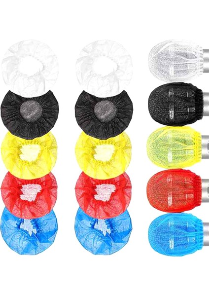 400PCS Tek Kullanımlık Mikrofon Kapağı, Karaoke Ktv Kayıt Stüdyosu Beyaz Için El Mikrofon Ön Cam (Yurt Dışından) indirimleri