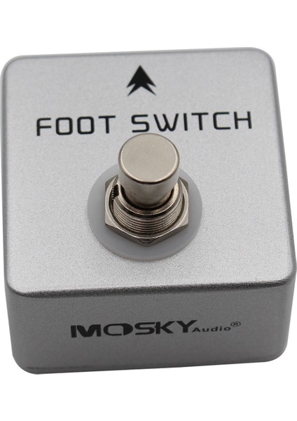 Mosky Ayak Anahtarı Kilitlenebilir Efekt Pedal Musluk Tempo Anahtarı Pedal Gitar Tek Musluk Efect Pedal Ses Kanalı Seçici Anahtarı (Yurt Dışından)